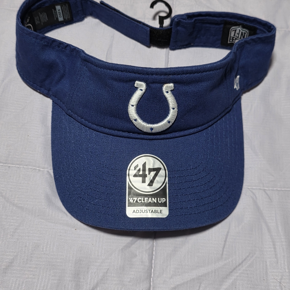 Blue 47 Brand Visor with Logo